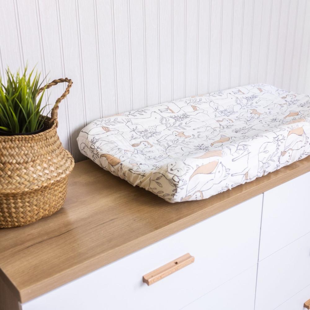 Change Pad Cover - Ezra Woodland