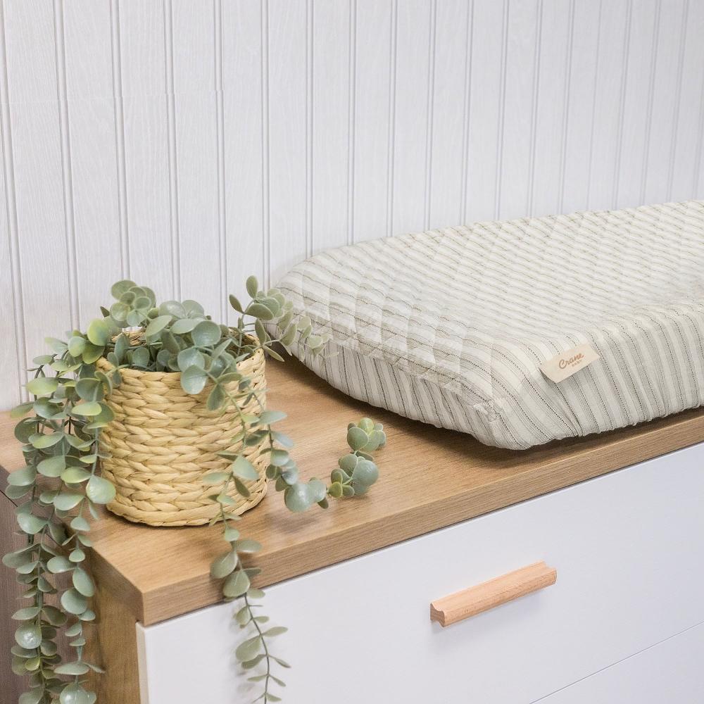 Organic Cotton Change Pad Cover - Avery Stripe