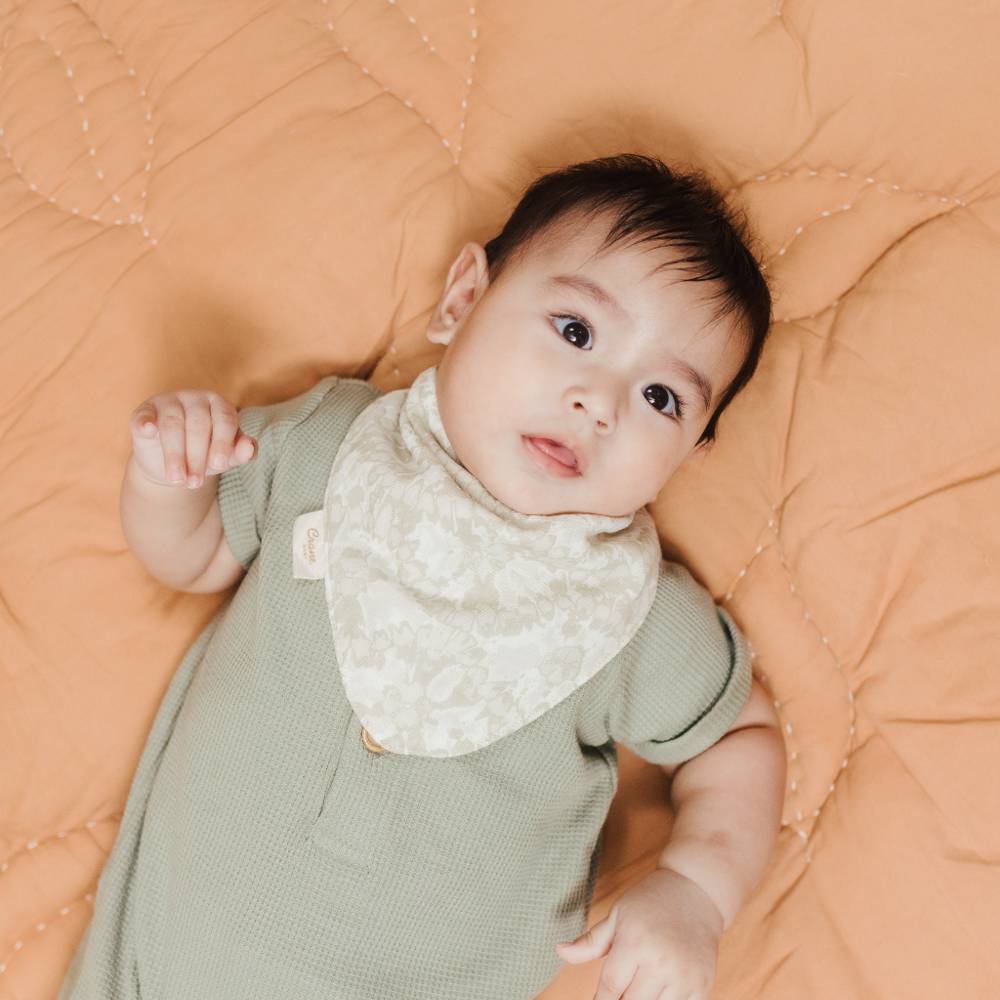 Muslin Bandana Bib Set 3pk - Willow Prints