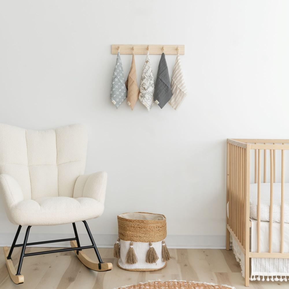 Wash Cloth Set 5pk - Ezra Woodland