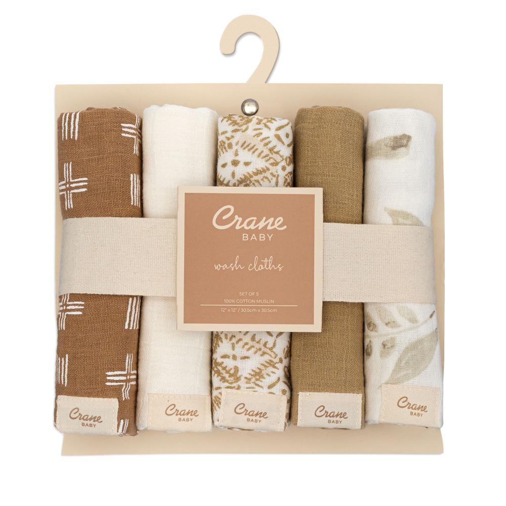 Wash Cloth Set 5pk - Kendi Animal