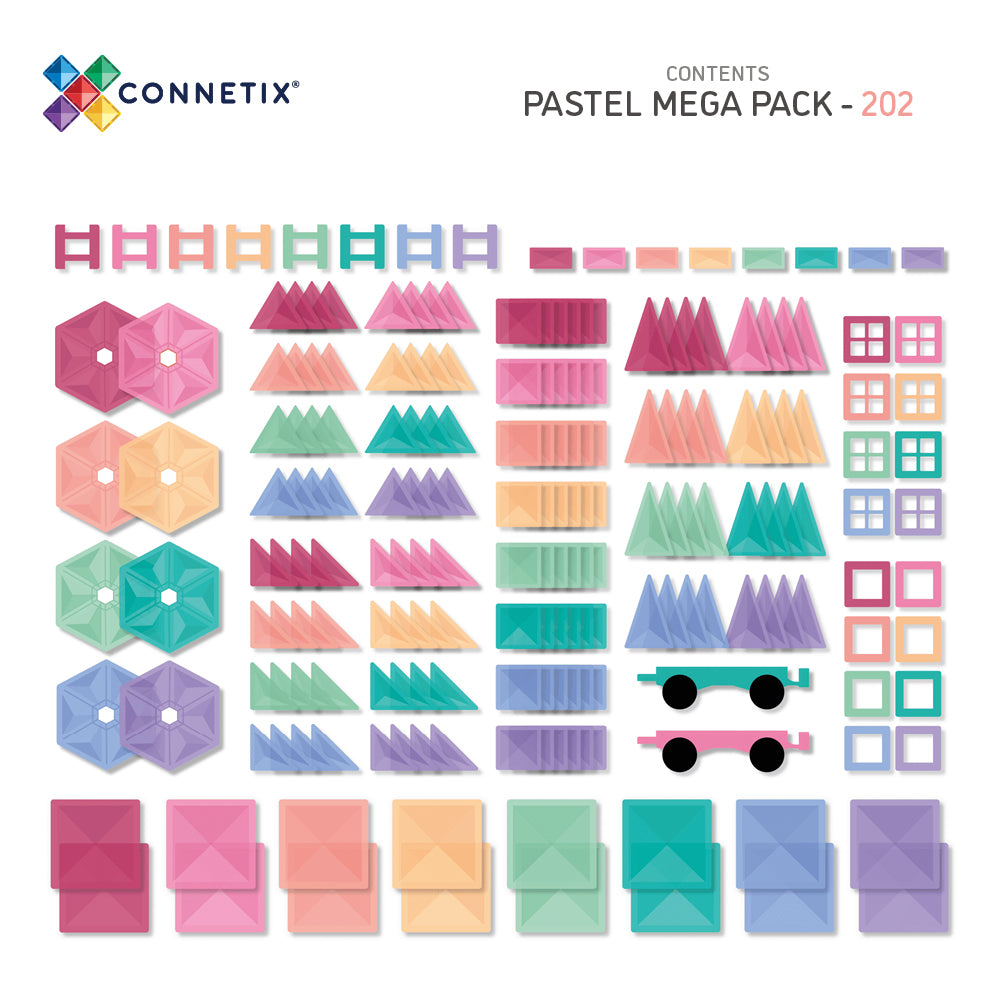 Pastel Mega Pack - 202 Piece