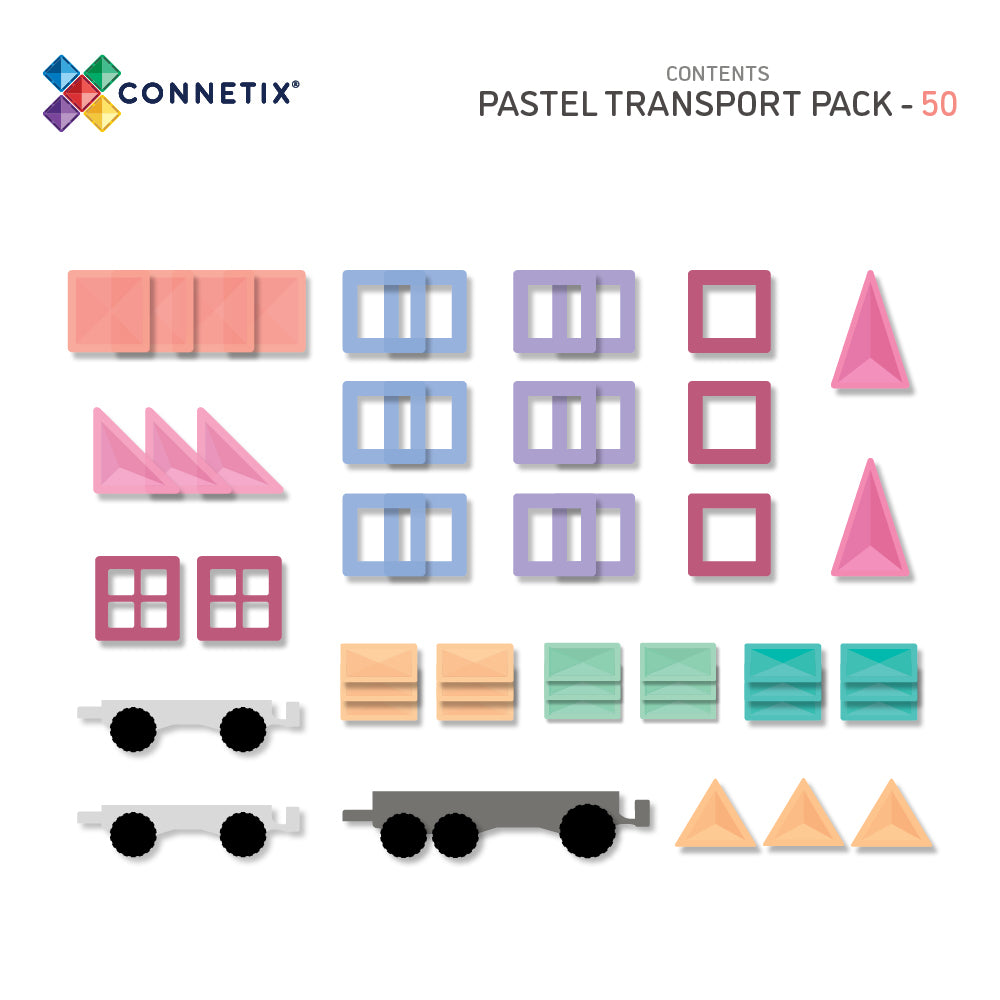 Pastel Transport Pack - 50 piece