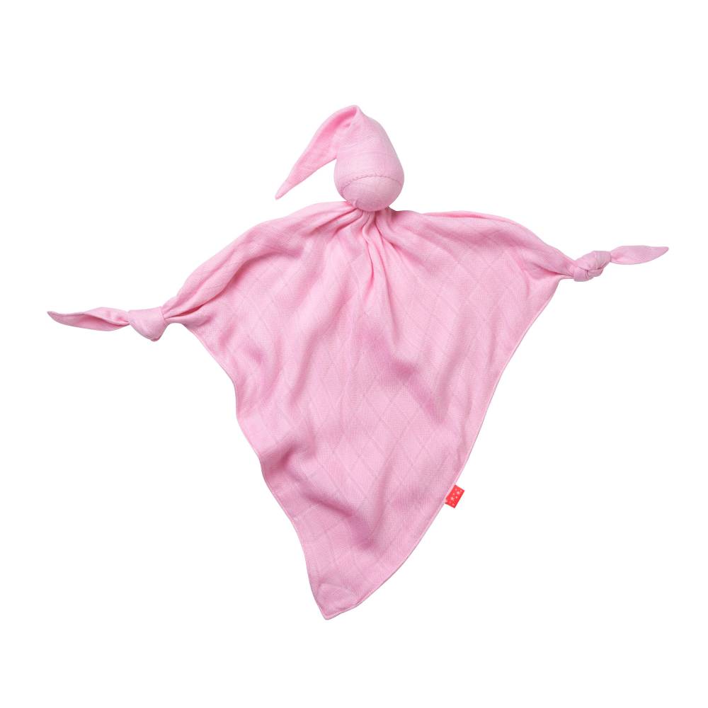 Pink Rose Mussi muslin Cuski on a white background