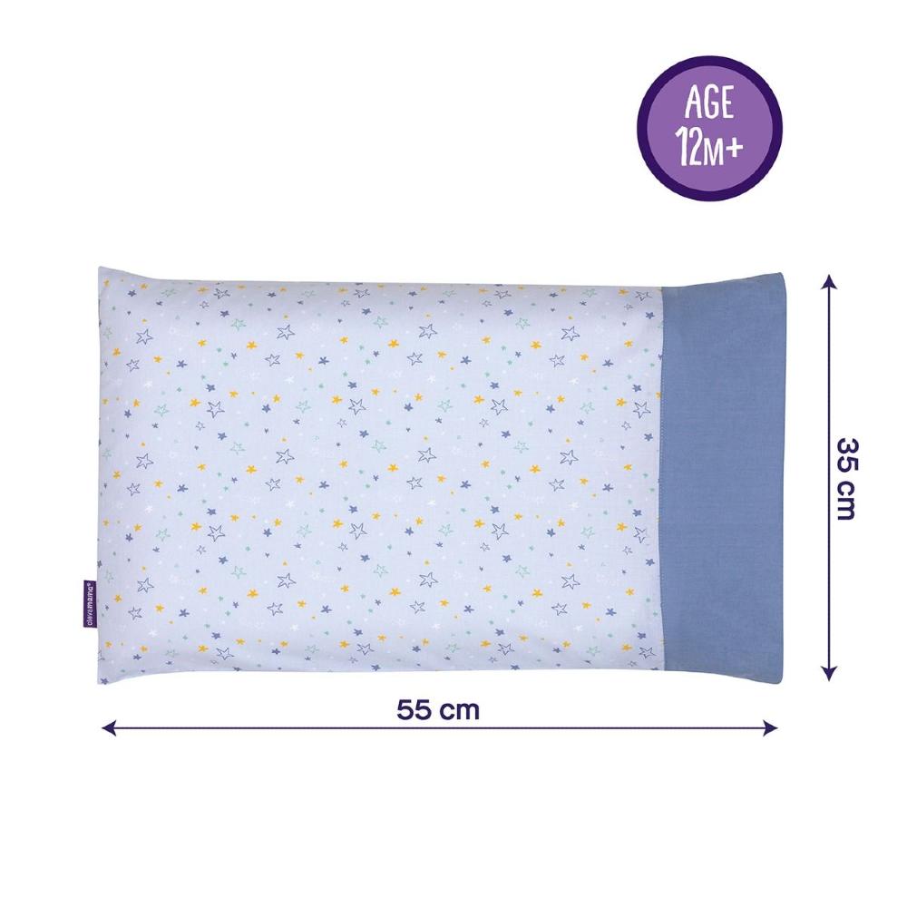 Toddler Pillow Case - Blue