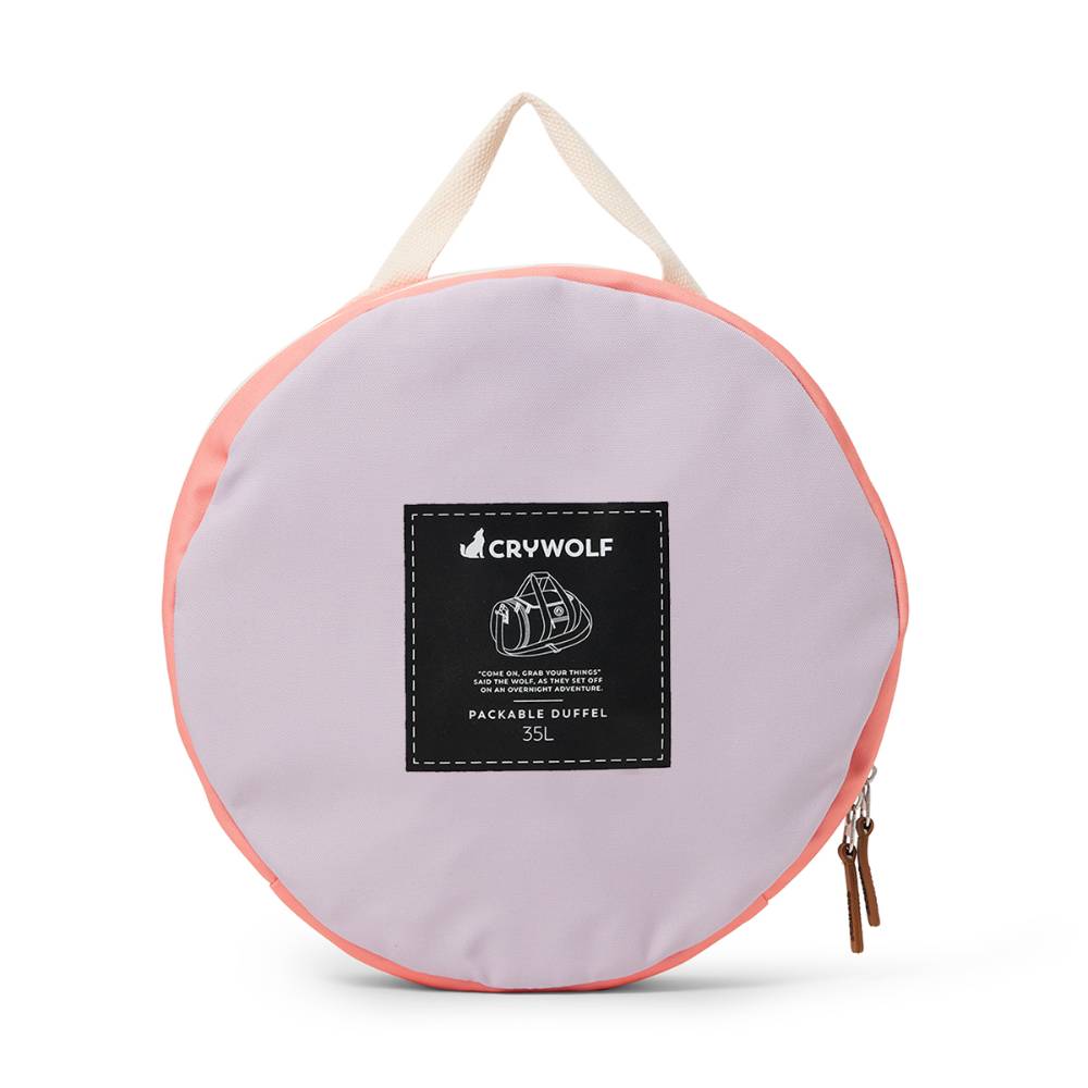Packable Duffel Bag - Heather Colourblock