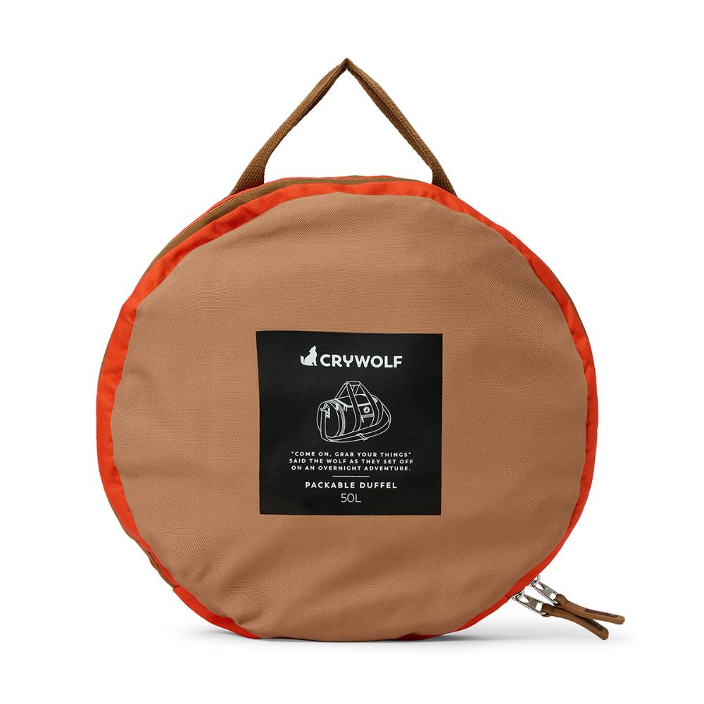 Packable Duffel Bag - Ash Colourblock