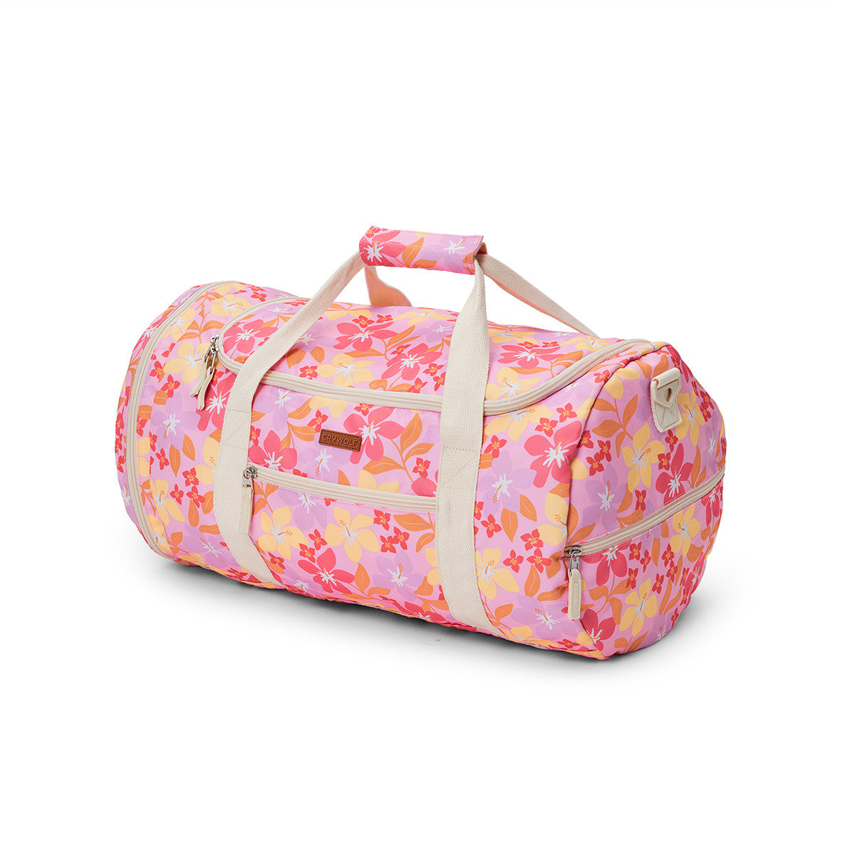 Packable Duffel Bag - Hibiscus Daze
