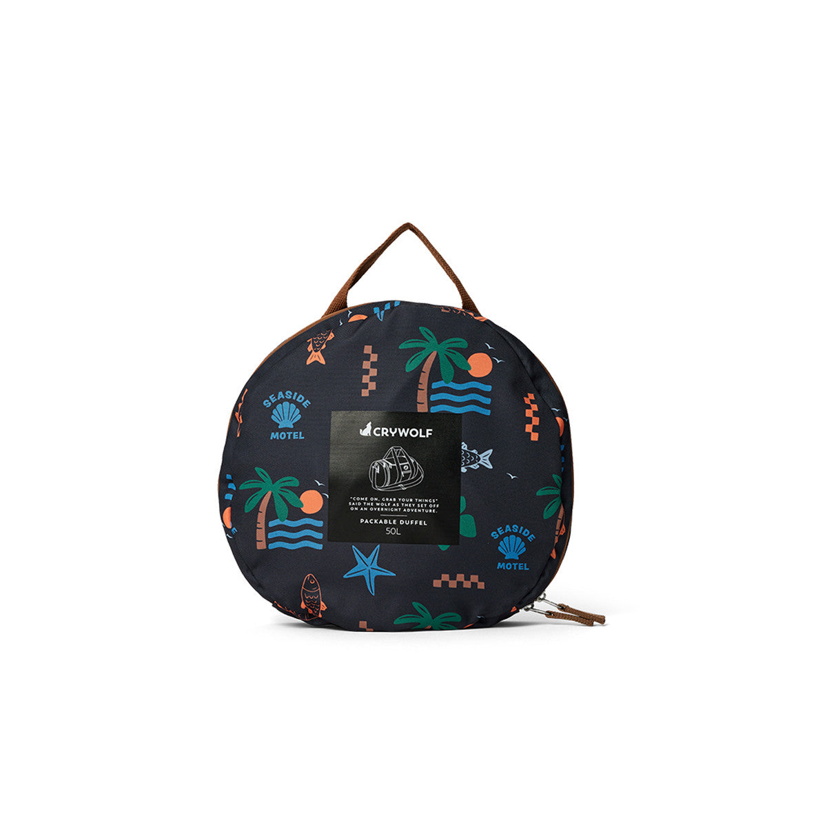 Packable Duffel Bag - Seaside Motel