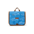 Crywolf Hanging Toiletry Bag Saltwater on a white background. 