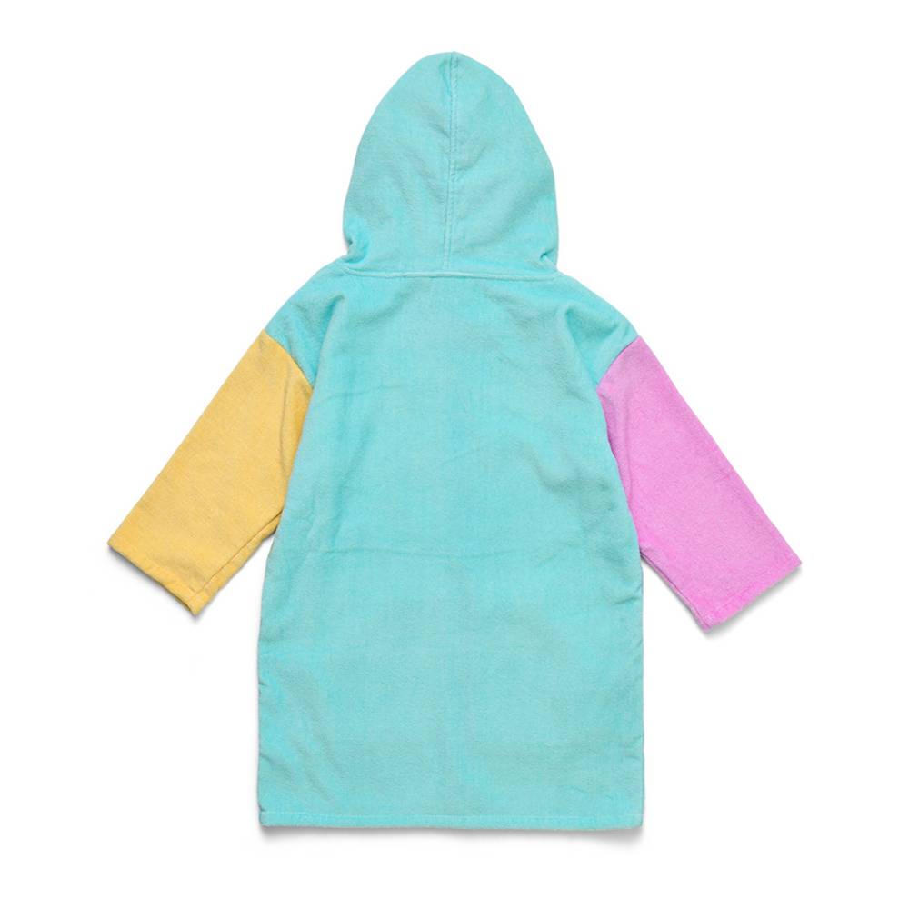 Zip-Up Towel - Poolside Colourblock