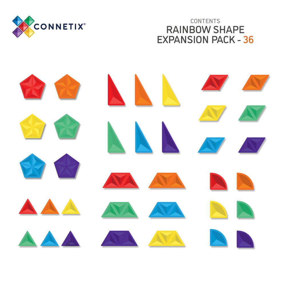 Rainbow Shape Expansion Pack - 36 piece