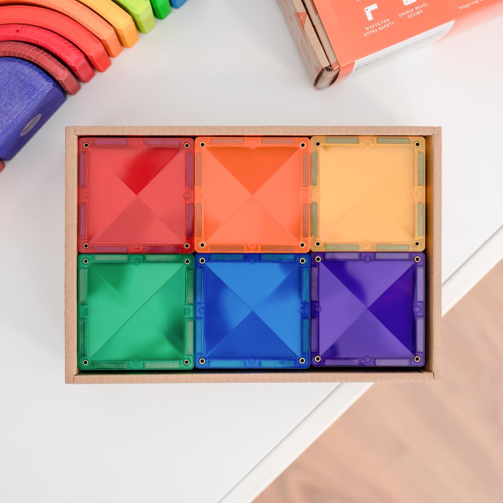 Rainbow Square Pack - 42 piece