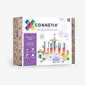 Connetix magnetic tiles packaging on a white background