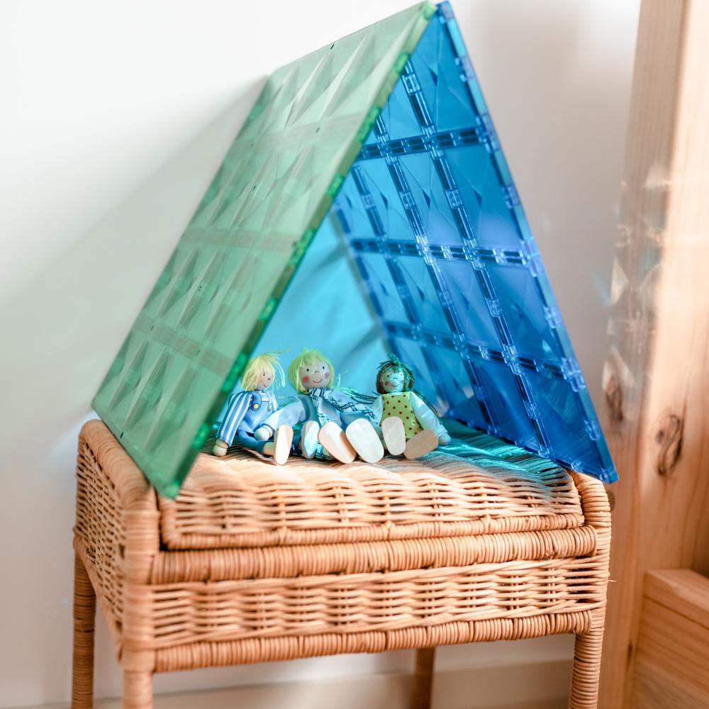Rainbow Blue & Green Base Plate - 2 piece