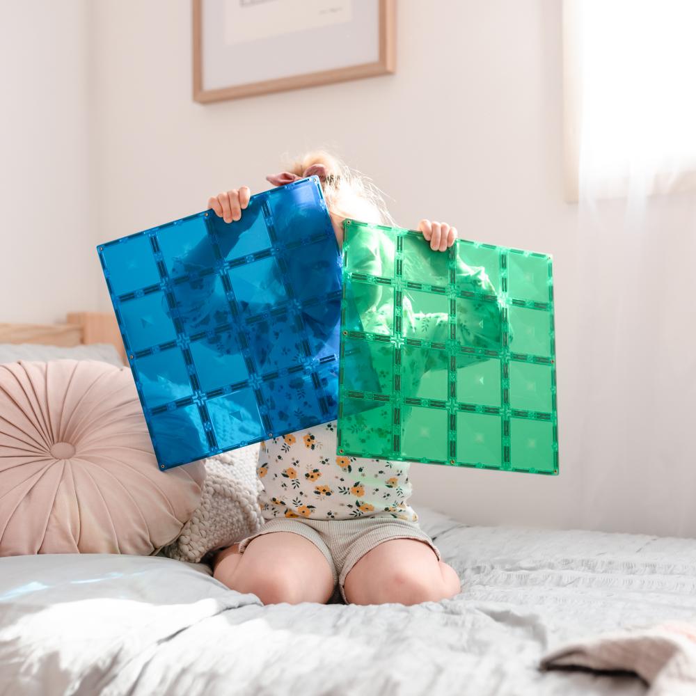 Rainbow Blue & Green Base Plate - 2 piece