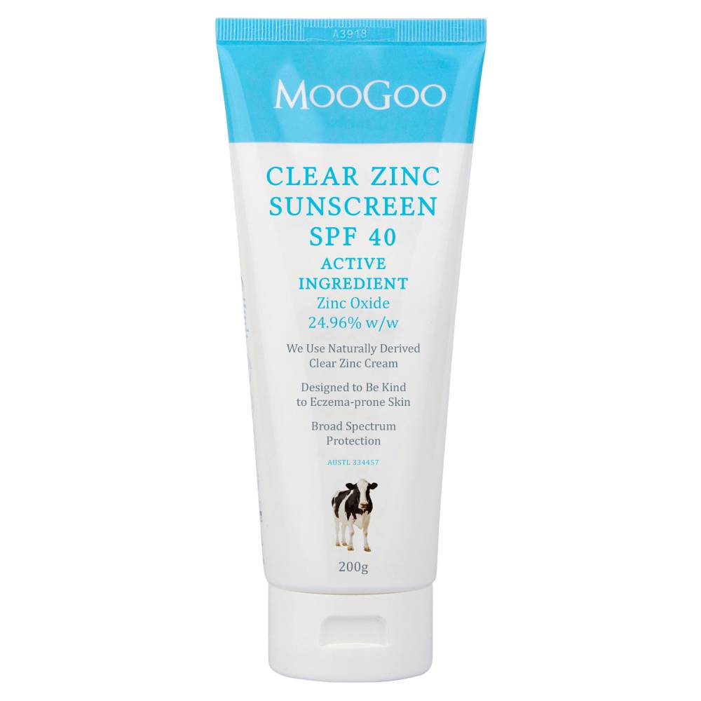 Clear Zinc Sunscreen SPF40