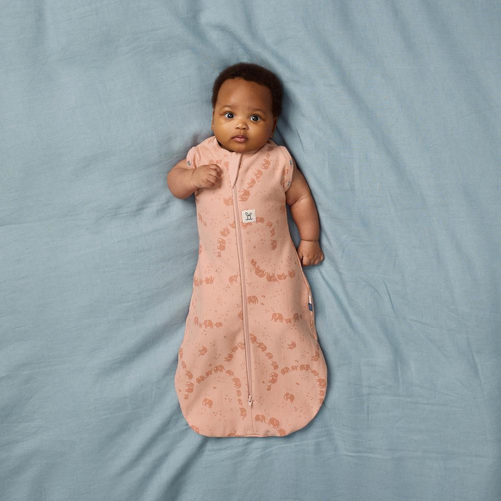 0.2 tog Cocoon Swaddle Bag - Elephant Parade