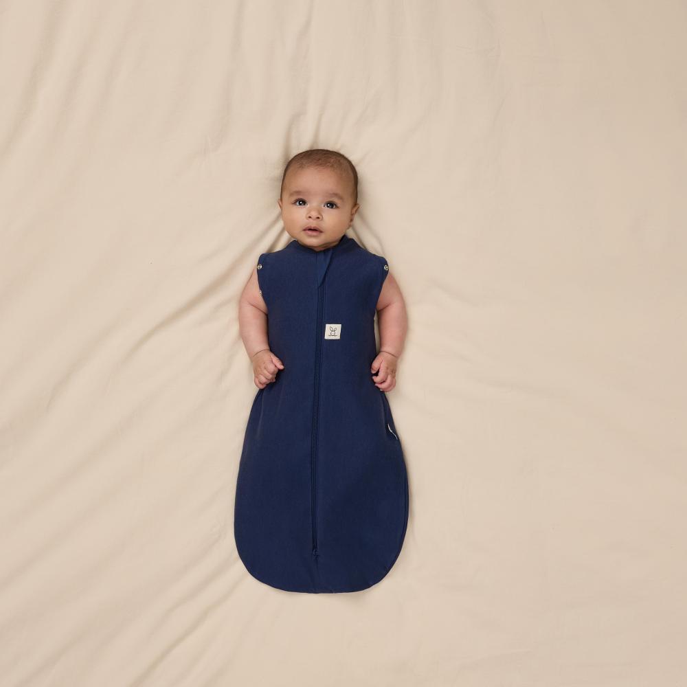 1.0 tog Cocoon Swaddle Bag - Ink