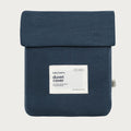 Cotton Cot Duvet Cover - Denim