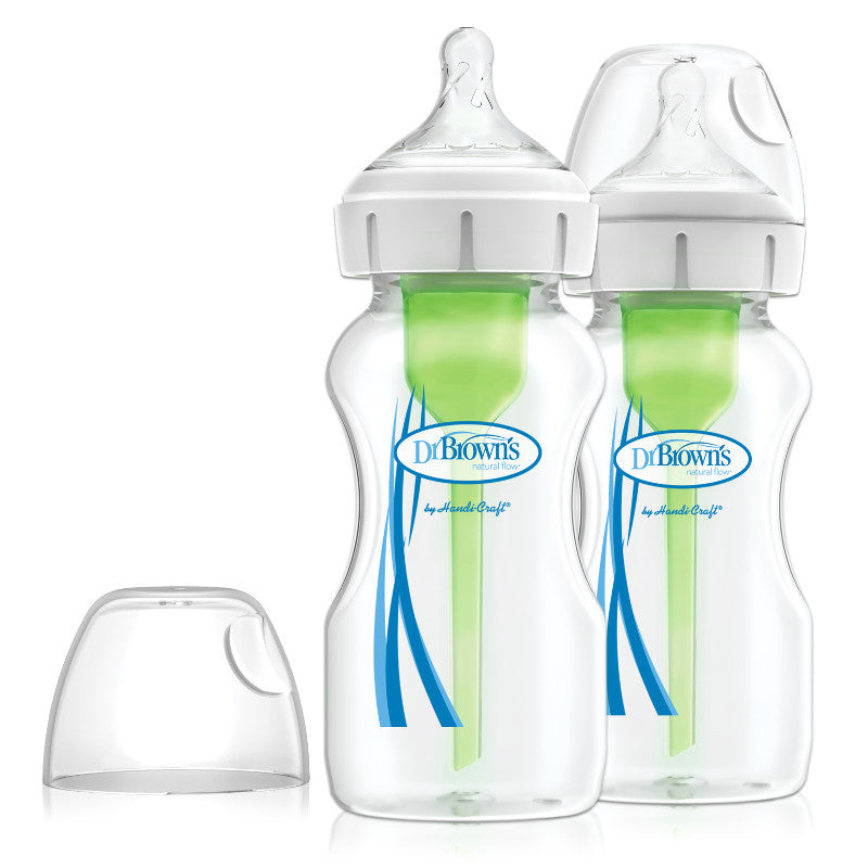 Options+ Baby Bottle - Wide Neck 2pk