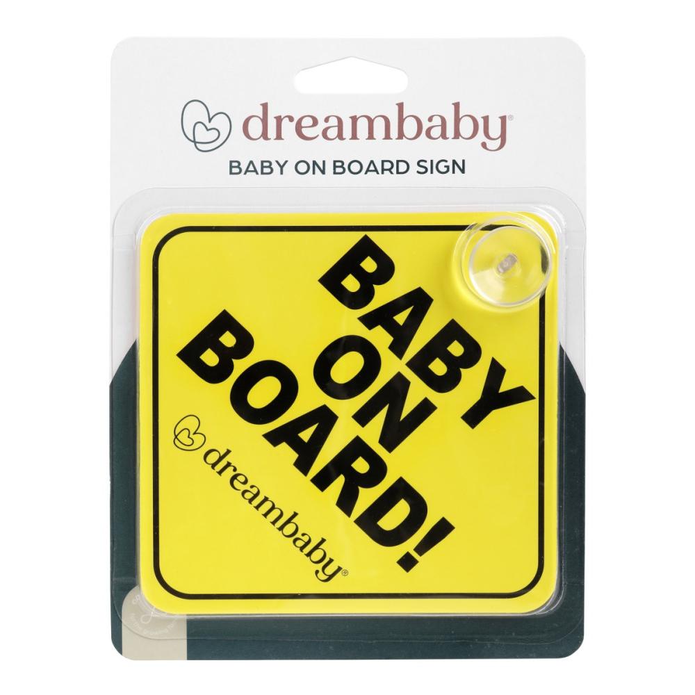Baby On Board Sign - Yellow