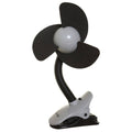 Ezy-Fit Clip-On Fan - Black