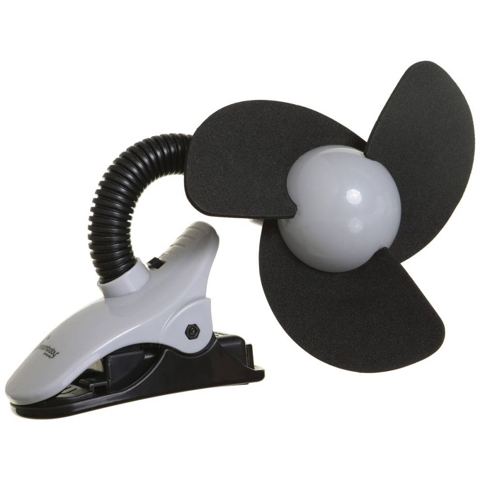 Ezy-Fit Clip-On Fan - Black