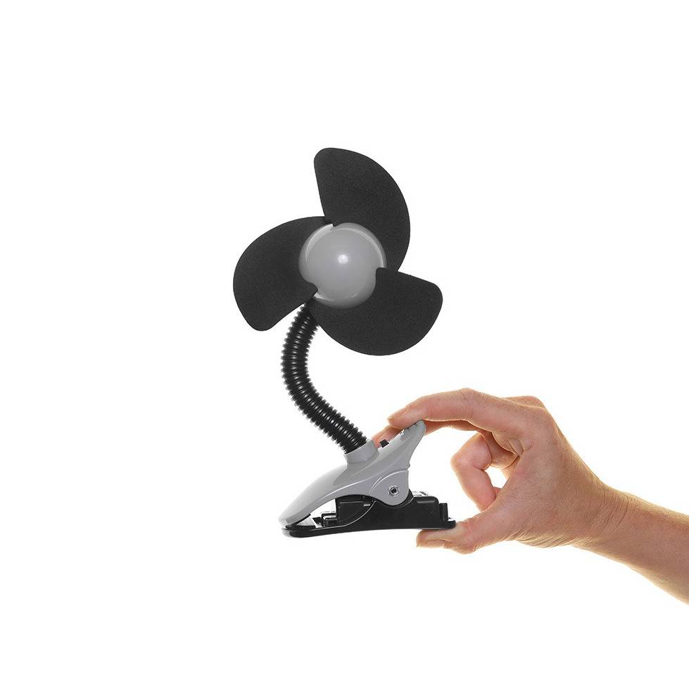 Ezy-Fit Clip-On Fan - Black