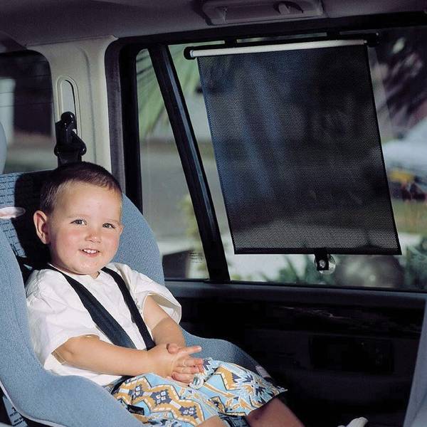 Adjustable Car Window Shade Roll Up 1pk