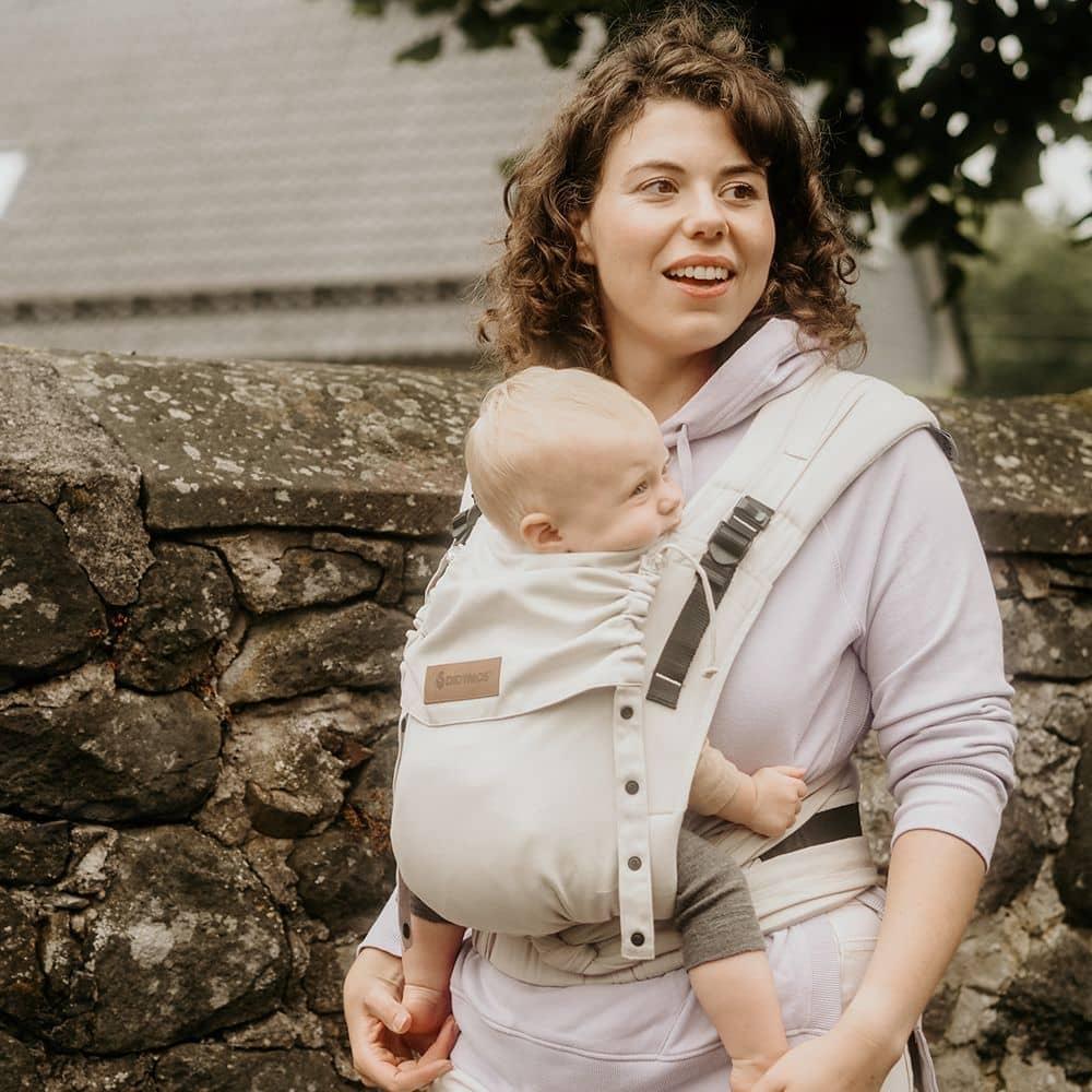 DidyFlow Half Buckle Baby Carrier - Sand