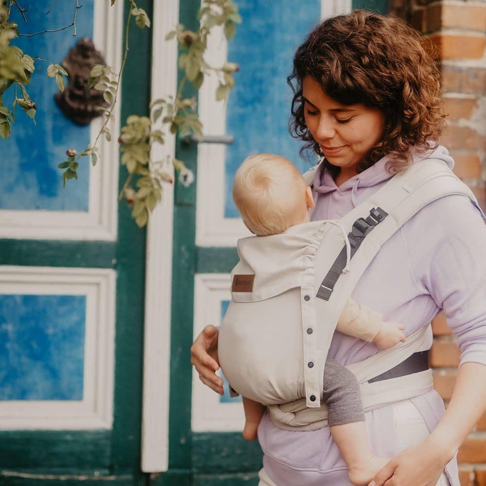 DidyFlow Half Buckle Baby Carrier - Sand