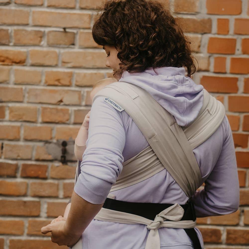 DidyFlow Half Buckle Baby Carrier - Sand