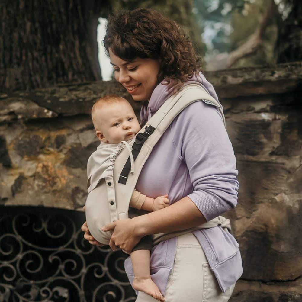 DidyFlow Half Buckle Baby Carrier - Sand