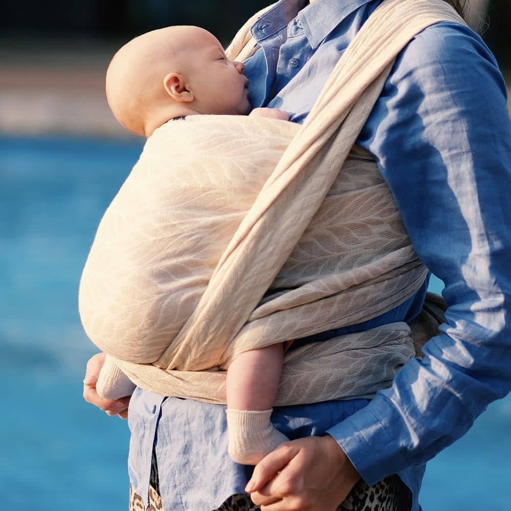 Baby Wrap Sling Triblend - Trias Pure