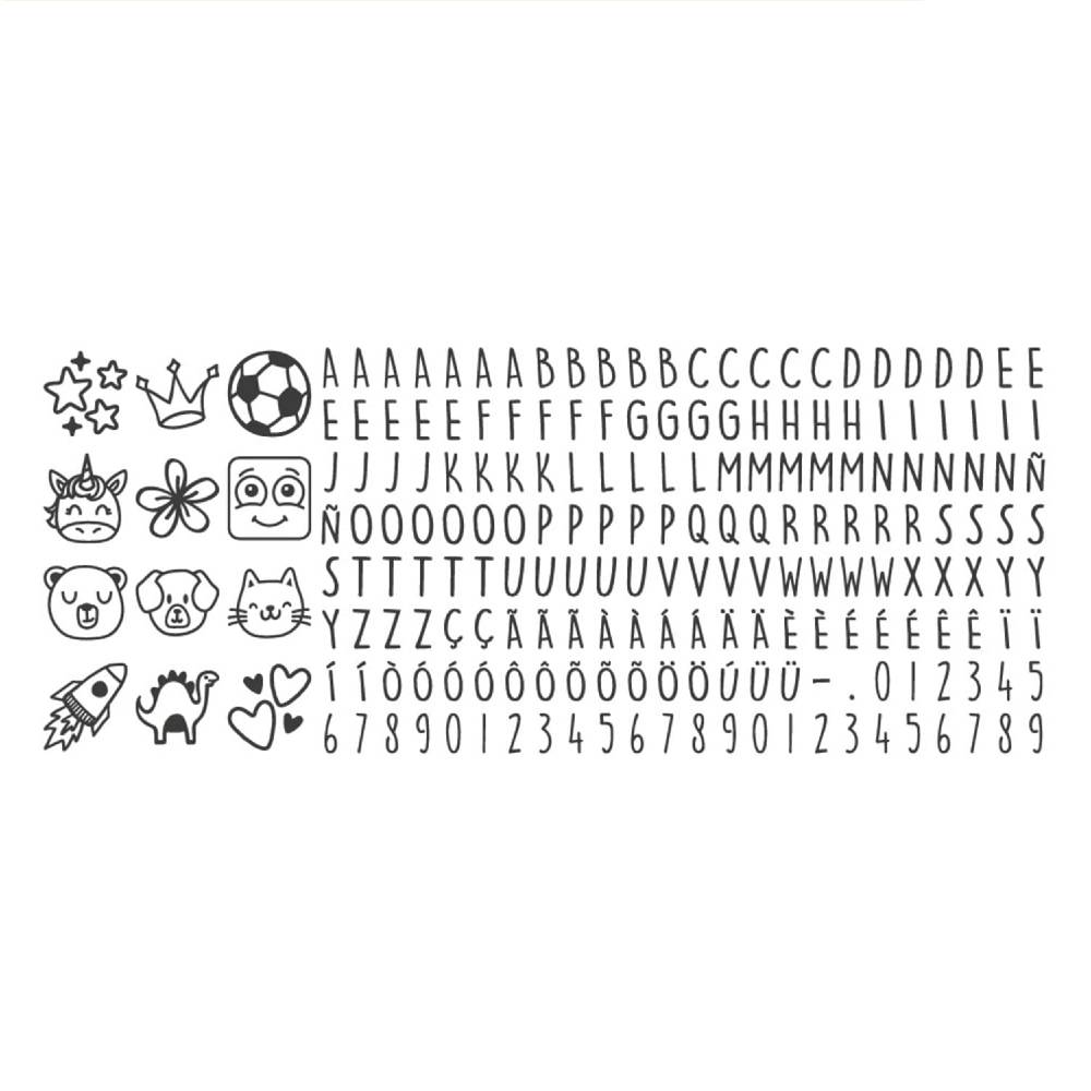 DIY Marky Labelling Stamp - Blue
