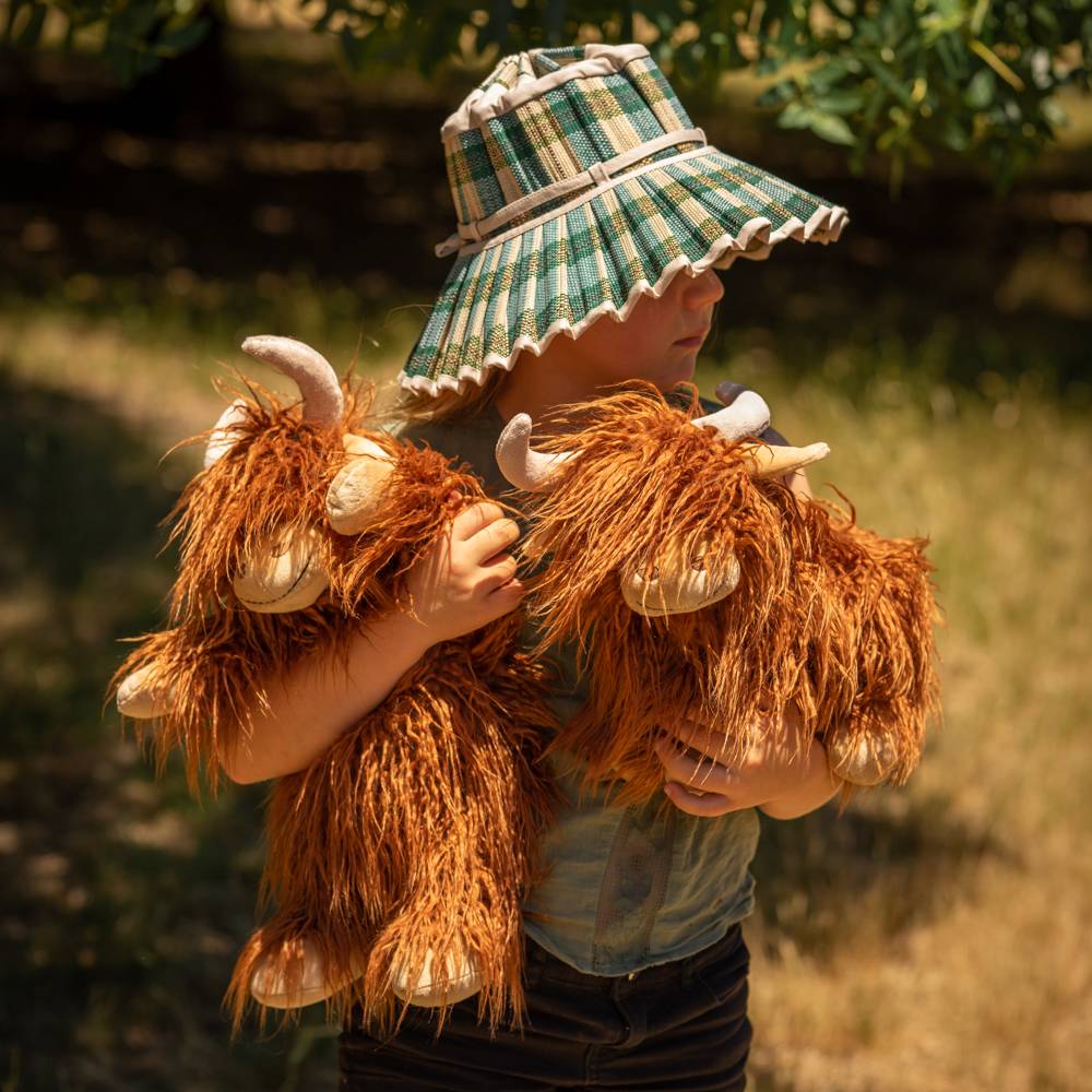 Heidi the Highland Cow - Rust