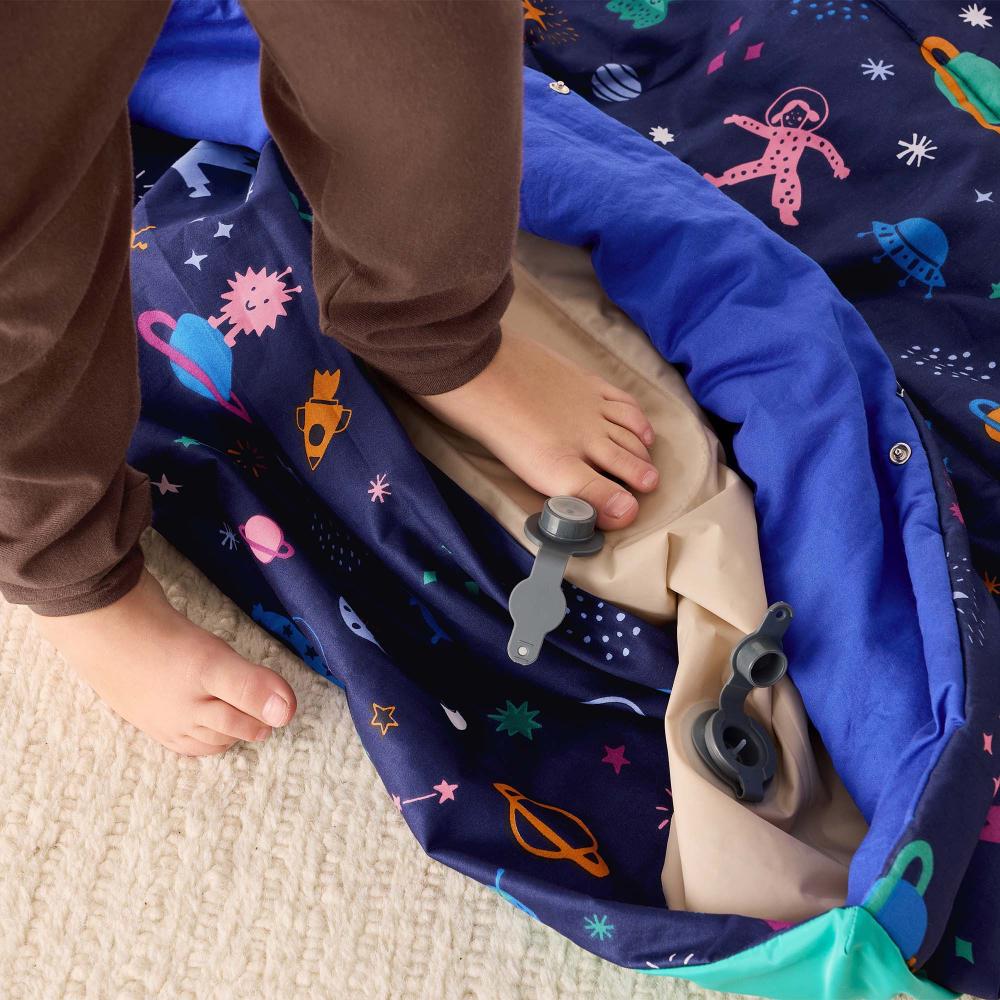 DreamRoll All-in-One Sleep Mat & Portable Bed - Space Dreams