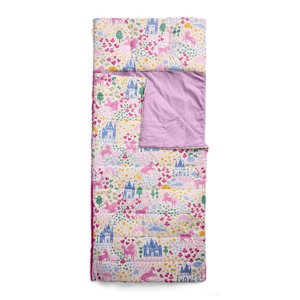 DreamRoll All-in-One Sleep Mat & Portable Bed - Unicorn Dreams