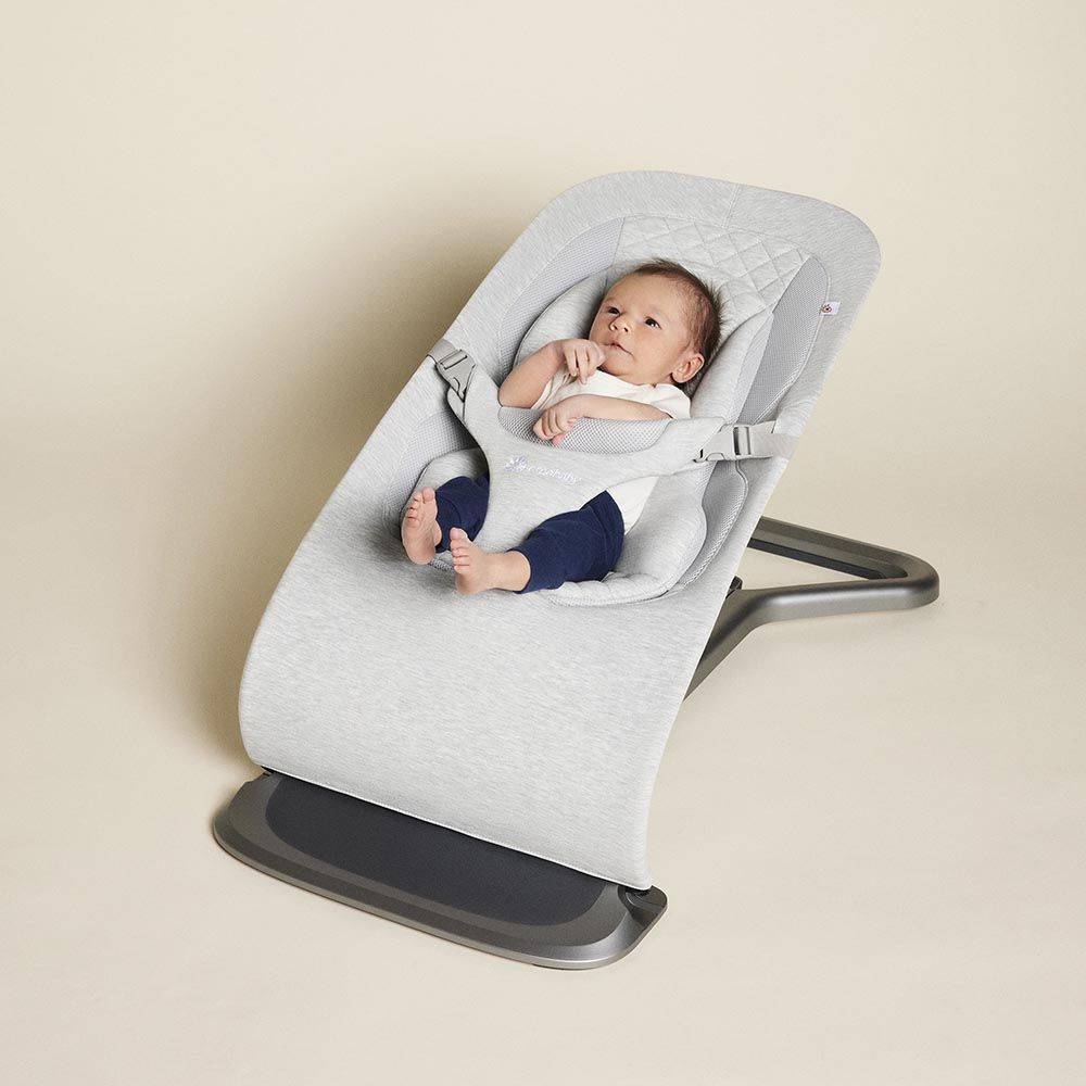 Evolve 3 in 1 Bouncer - Light Grey
