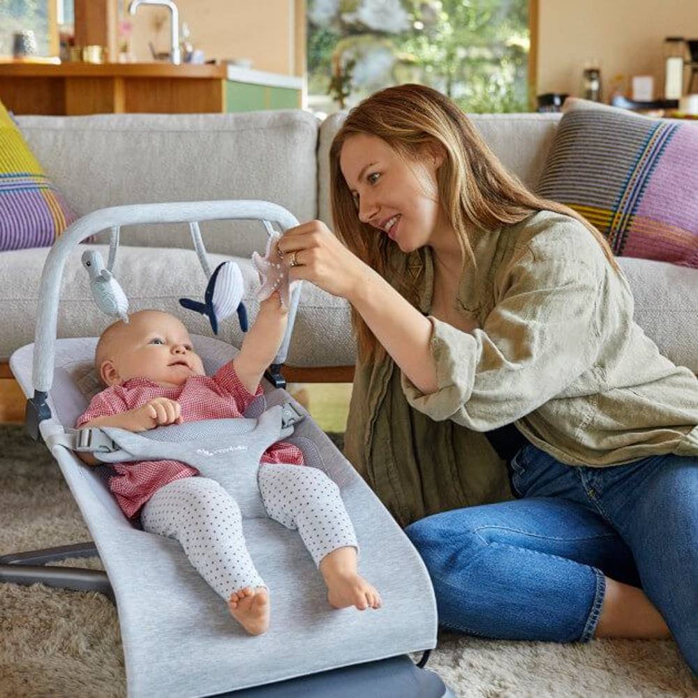 Evolve 3 in 1 Bouncer - Light Grey