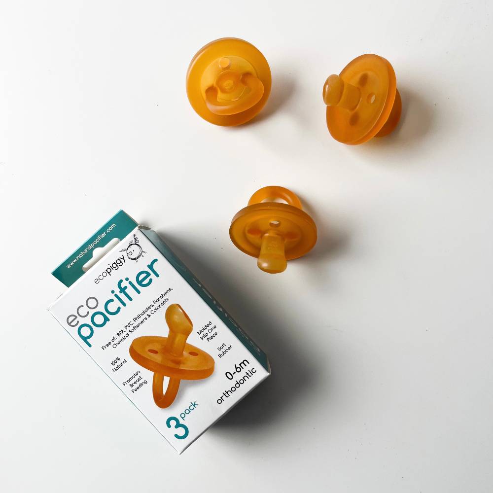 ecoPacifier Dummy - Orthodontic - 3pk - Natural