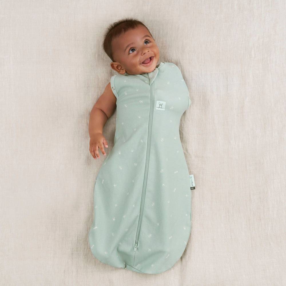 0.2 tog Cocoon Swaddle Bag - Sage