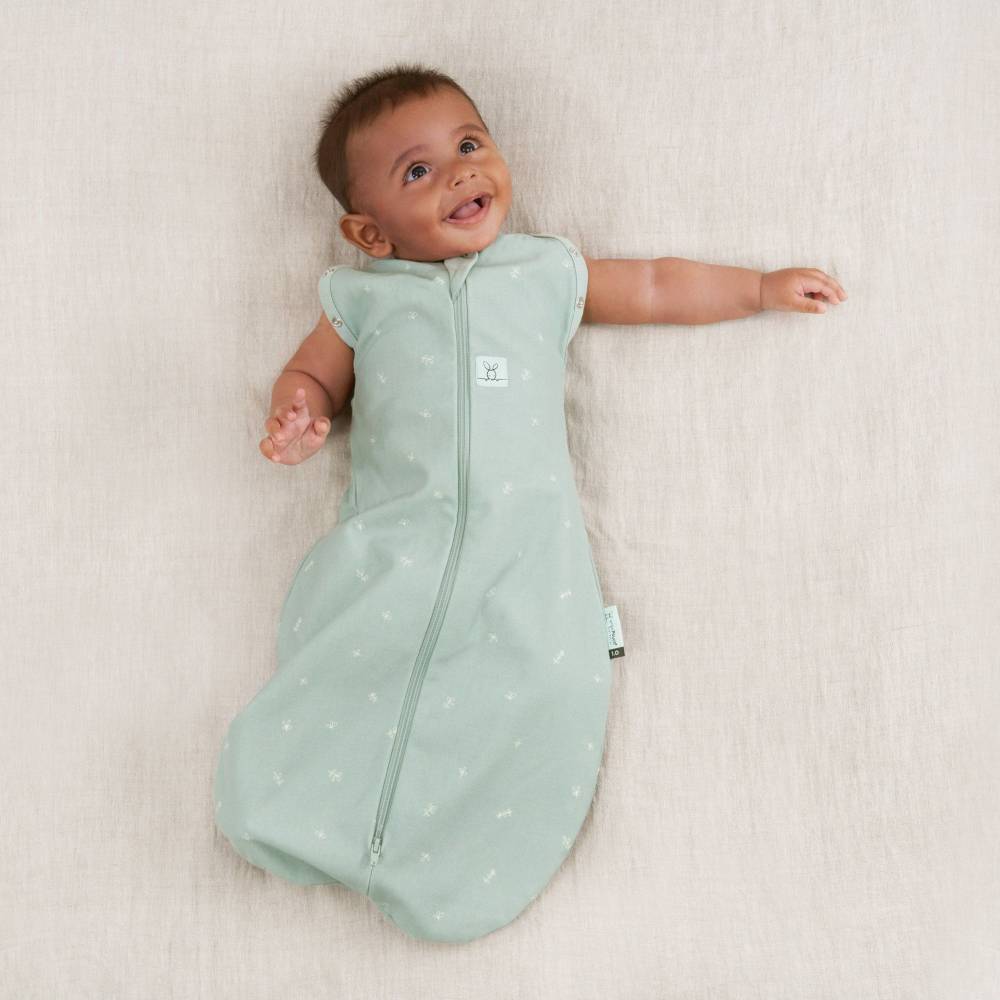 0.2 tog Cocoon Swaddle Bag - Sage