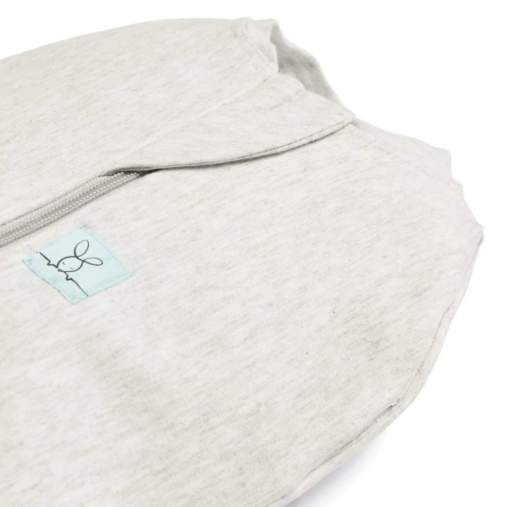 0.2 tog Organic Hip Harness Cocoon Swaddle Bag - Grey Marle