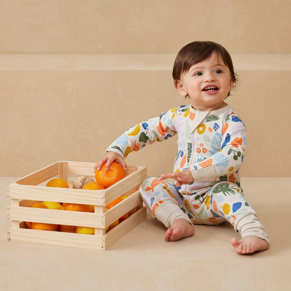 0.2 tog Cotton Long Sleeve Layers - Fruit Salad