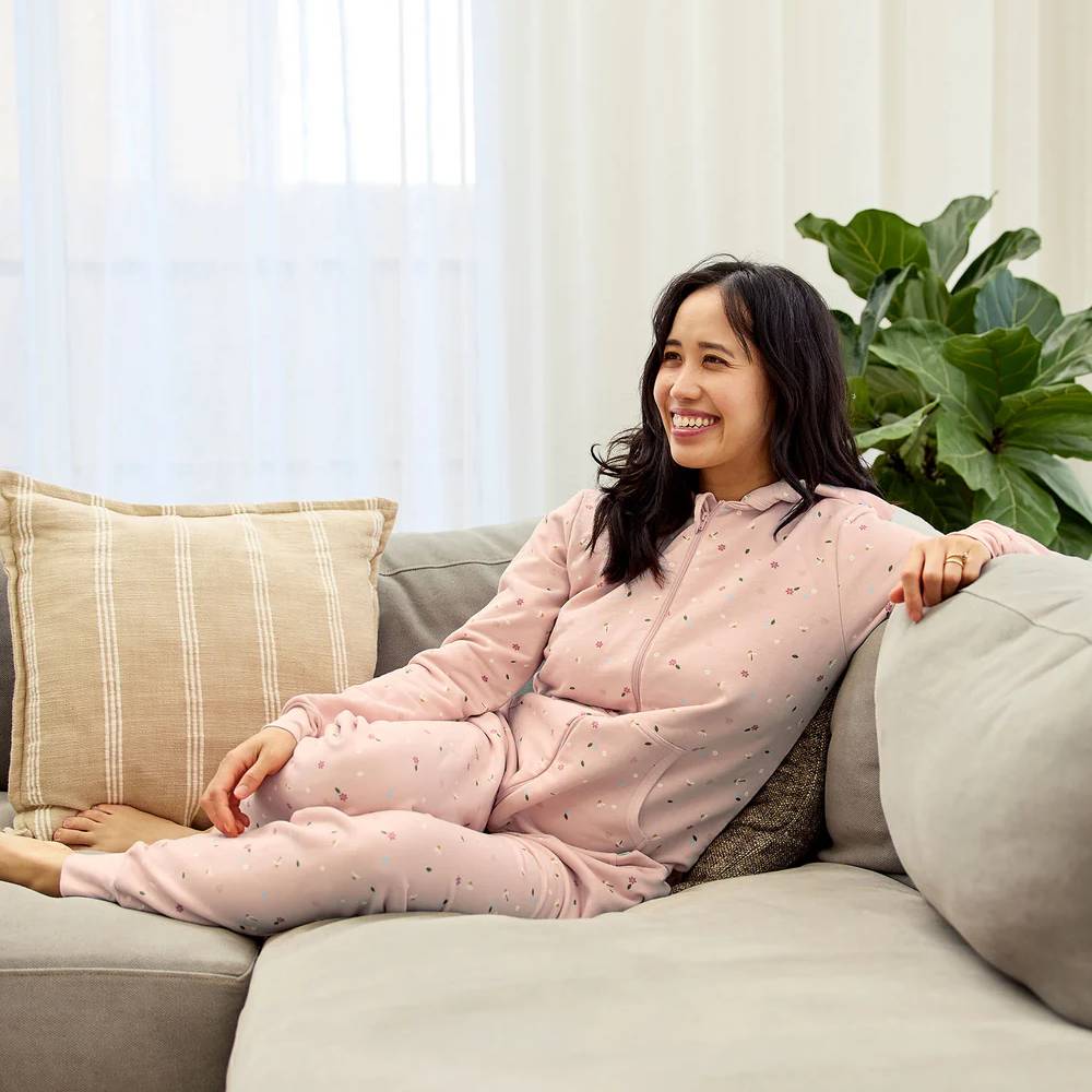 2.0 tog Adult Sleep Onesie - Ash
