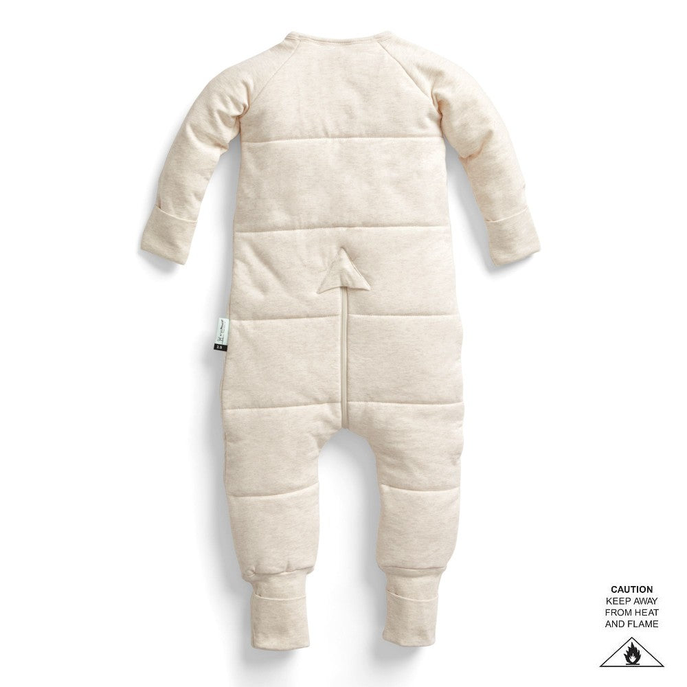 3.5 tog Winter Sleep Onesie - Oatmeal Marle
