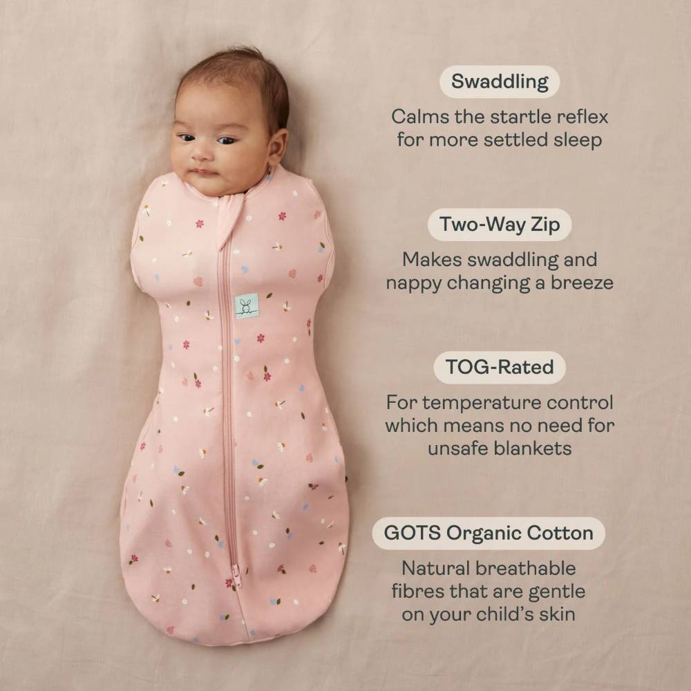 2.5 tog Cocoon Swaddle Bag - Ink