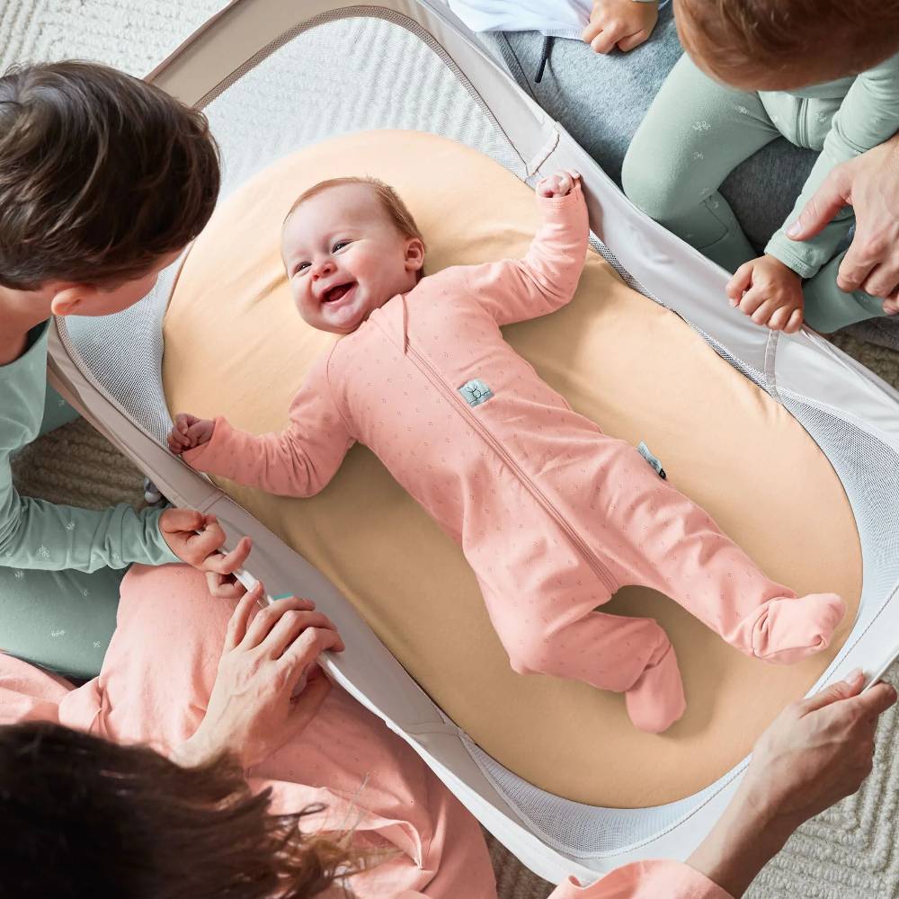 Easy Sleep Portable Bassinet - Ecru